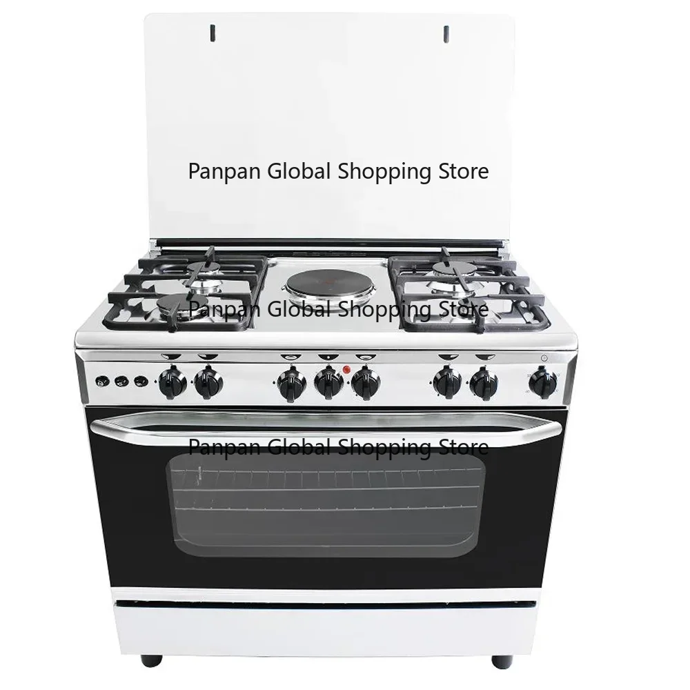 Kitchen Appliances Electric Stove - Wolnostojąca kuchenka gazowa z 5 palnikami,