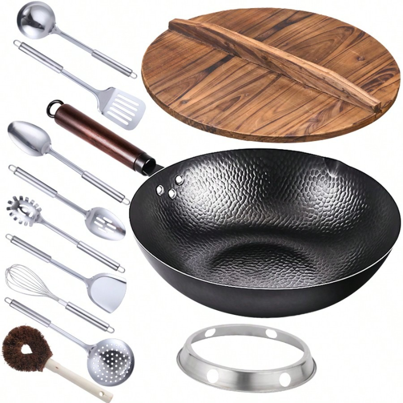 12,6-calowy wok ze stali węglo – Wok Electric Flat recenzja i cena