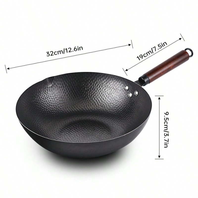 12,6-calowy wok ze stali węglo – Wok Electric Flat recenzja i cena