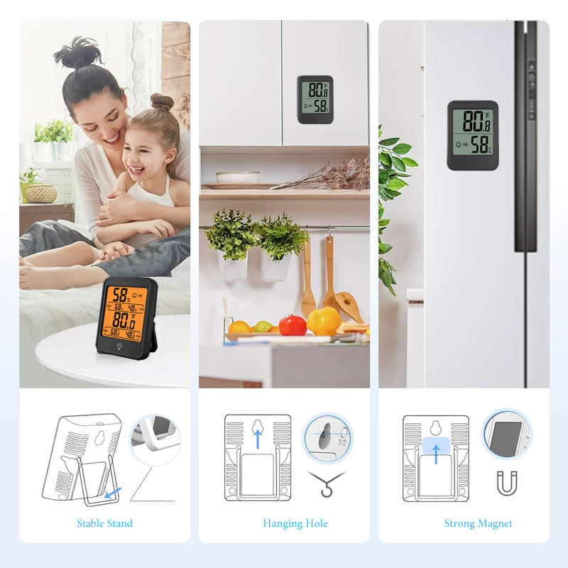 Wewnętrzny cyfrowy miernik tem – Kitchen Appliances Video recenzja i cena