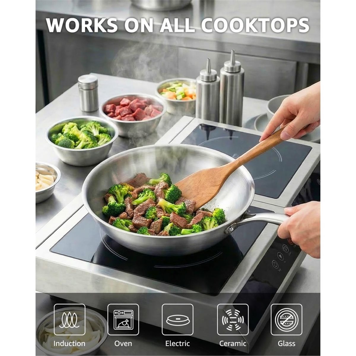 Wysokiej jakości 12-calowa pat – Wok Electric Flat recenzja i cena