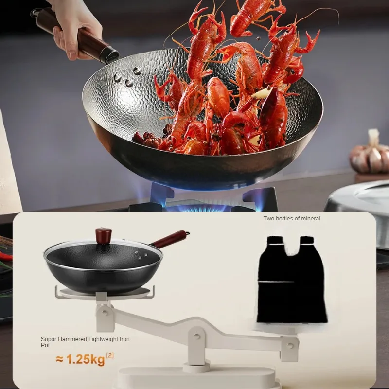 Stalowa patelnia wok 32 cm, ze – Wok Electric Flat recenzja i cena